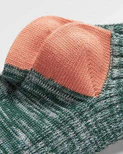 Socks|Socks>Passenger Organic Mid-weight Rib Socks Deep Ocean