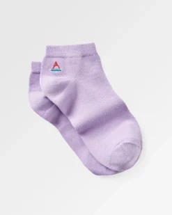 Socks|Socks>Passenger Organic Trainer Socks Dusty Lilac