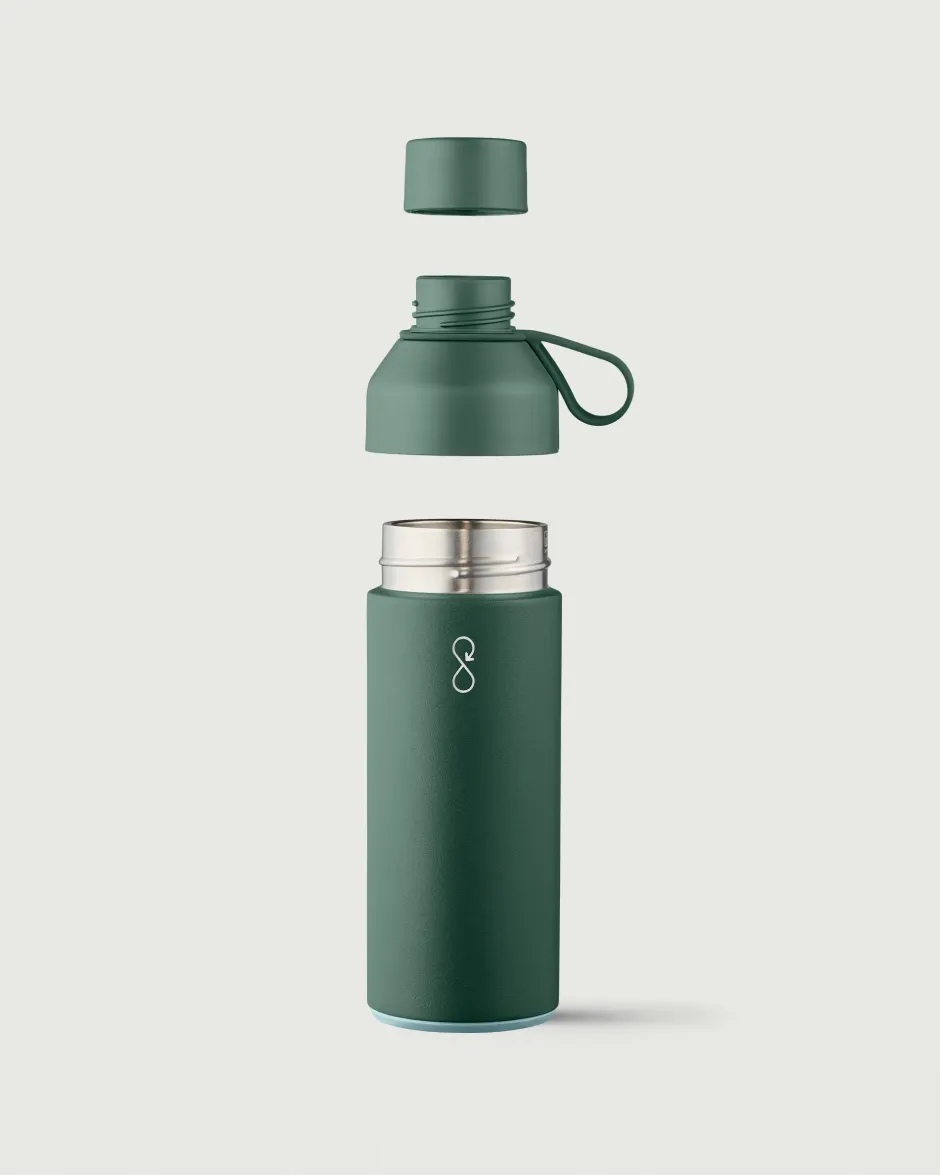 Outdoor Living|Outdoor Living>Floris van Bommel Original Ocean Bottle 500ml Forest Green