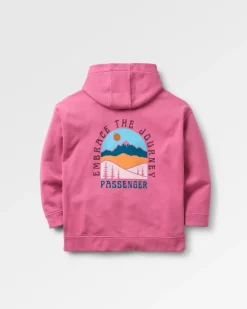 Hoodies & Sweatshirts>Passenger Outlook Recycled Cotton Hoodie Mauve Haze