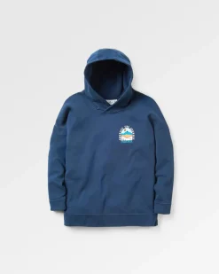 Hoodies & Sweatshirts>Passenger Outlook Recycled Cotton Hoodie Rich Navy