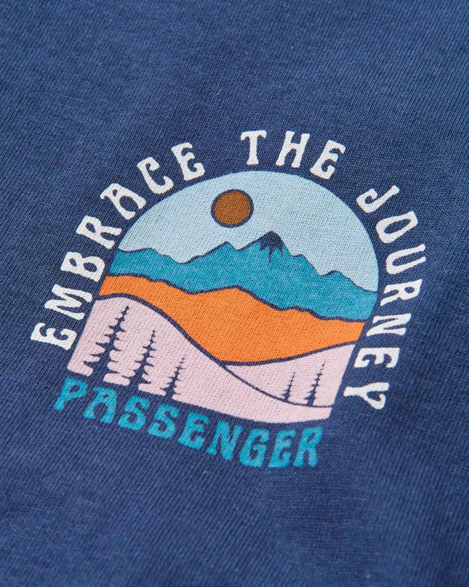 Tops & T-Shirts>Passenger Outlook Recycled LS T-Shirt Mauve Haze