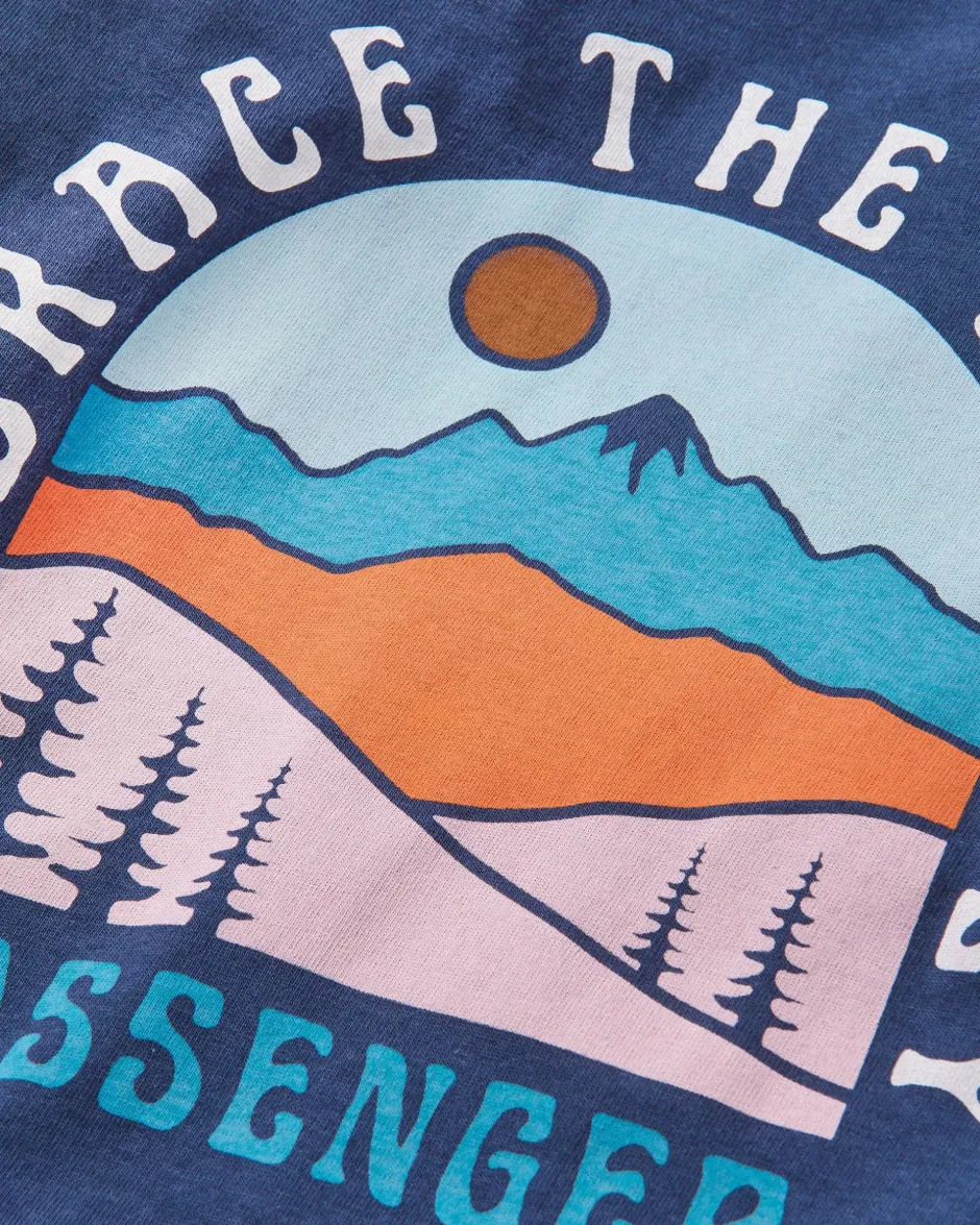 Tops & T-Shirts>Passenger Outlook Recycled LS T-Shirt Mauve Haze