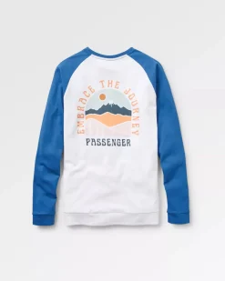 Tops & T-Shirts>Passenger Outlook Recycled LS T-Shirt True Blue