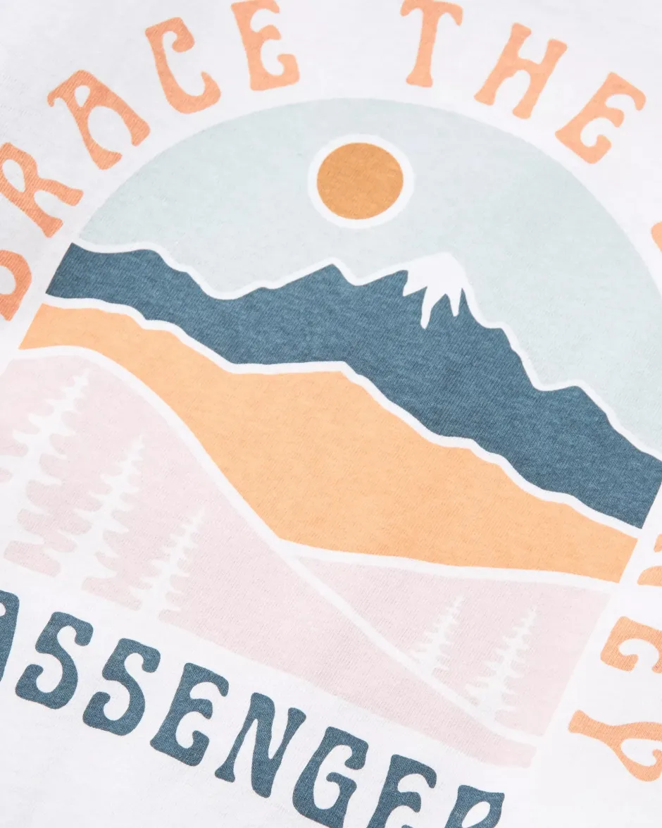 Tops & T-Shirts>Passenger Outlook Recycled LS T-Shirt True Blue