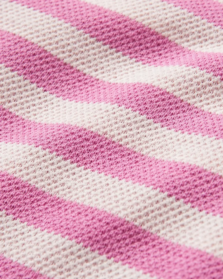 Tops & T-Shirts>Passenger Panorama Striped LS T-Shirt Mauve Haze Stripe