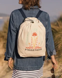 Accessories|Backpacks & Bags>Floris van Bommel Pico Organic Tote Backpack Off White