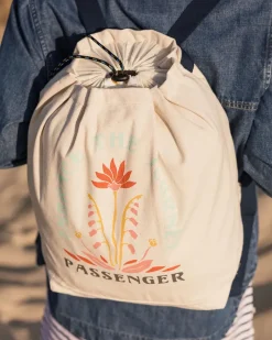 Accessories|Backpacks & Bags>Floris van Bommel Pico Organic Tote Backpack Off White