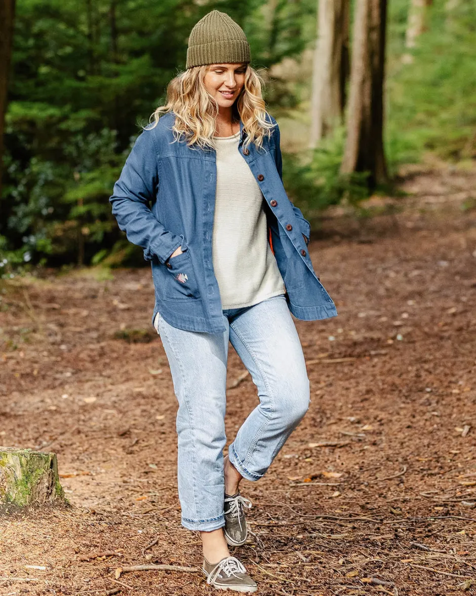 Women's Outlet|Women's>Passenger Pine Organic Cotton Jacket Dark Denim