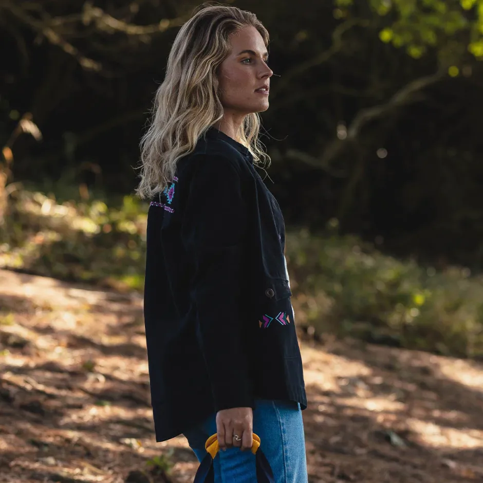 Shirts|Women's Outlet>Passenger Pine Organic Cotton Jacket Phantom