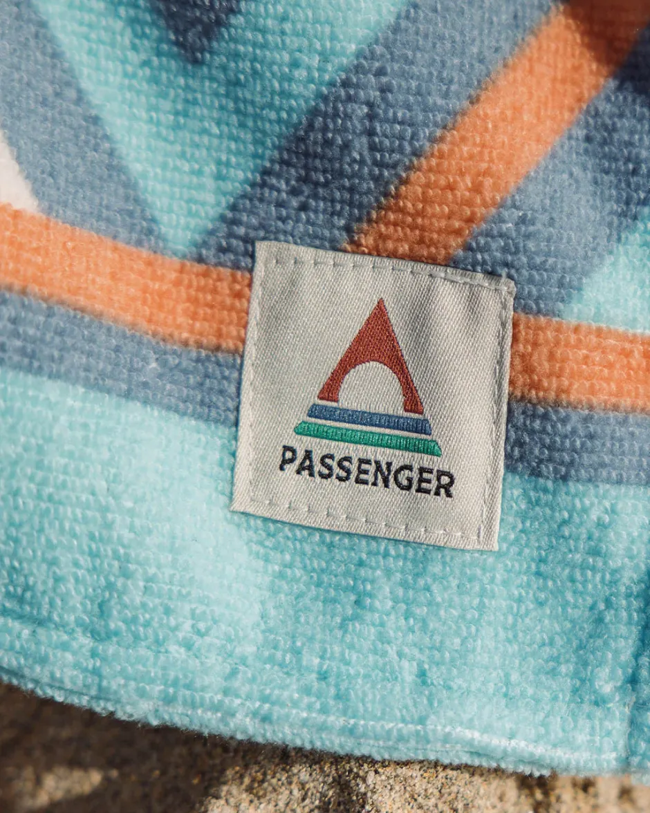 Accessories|Towels>Passenger Portland Beach Recycled Towel Porcelain Pattern