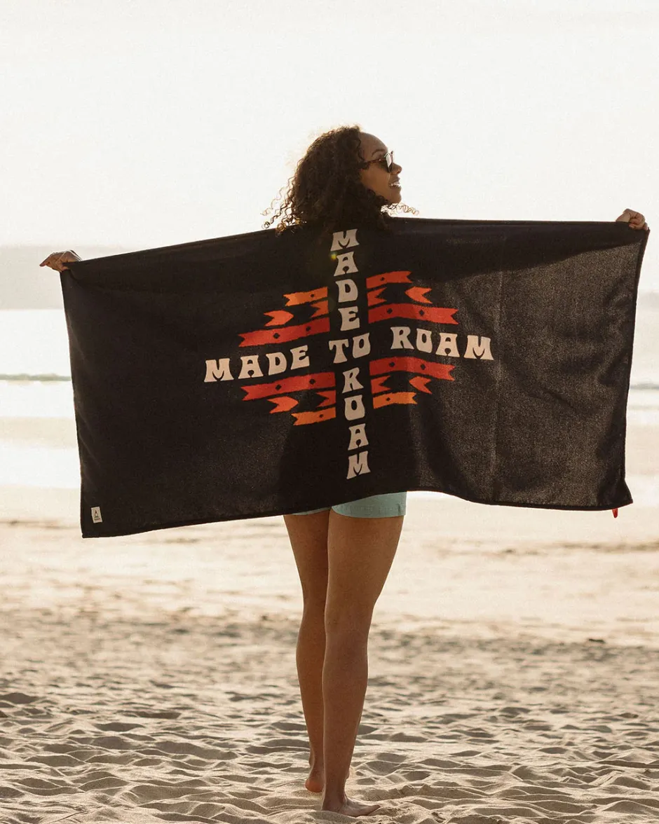 Accessories|Towels>Passenger Portland Beach Recycled Towel Deep Navy