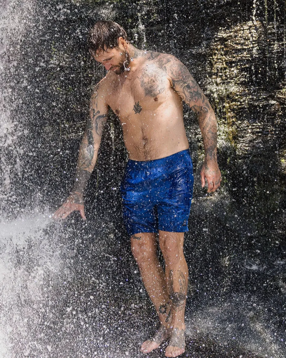 Surf Accessories|Surf Accessories>Floris van Bommel Porto Recycled All Purpose Swim Short True Blue
