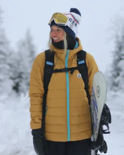 Insulated|Women's Outlet>Passenger Pow Recycled 2.0 Insulated Jacket Mustard Gold