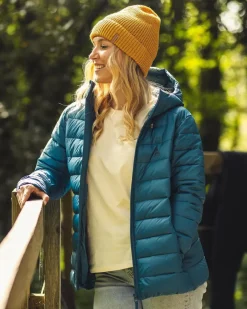 Insulated|Women's Outlet>Passenger Pow Recycled Insulated Jacket Blue Steel