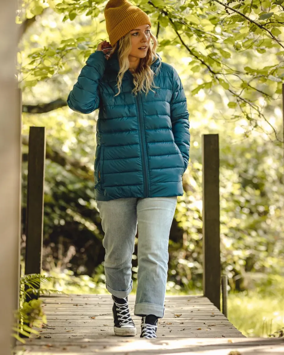 Insulated|Women's Outlet>Passenger Pow Recycled Insulated Jacket Blue Steel