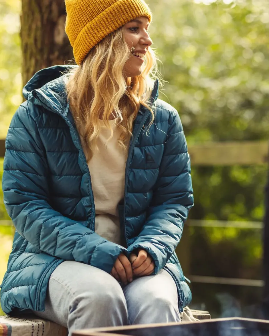 Insulated|Women's Outlet>Passenger Pow Recycled Insulated Jacket Blue Steel