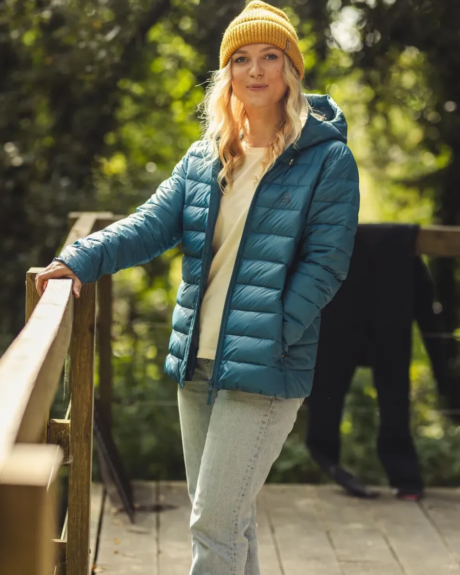 Insulated|Women's Outlet>Passenger Pow Recycled Insulated Jacket Blue Steel