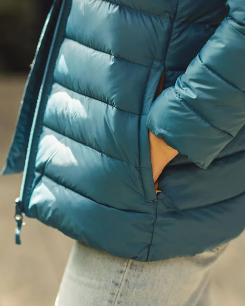 Insulated|Women's Outlet>Passenger Pow Recycled Insulated Jacket Blue Steel