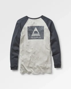 T-Shirts & Tank Tops|Best Sellers>Passenger Purpose Organic Cotton Raglan LS T-Shirt Black