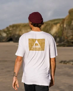 T-Shirts & Tank Tops|Men's Outlet>Passenger Purpose Recycled Relaxed Fit T-Shirt White