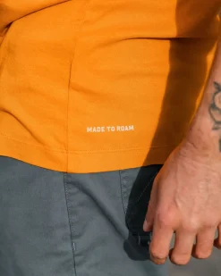 T-Shirts & Tank Tops|Men's Outlet>Passenger Purpose Recycled Relaxed Fit T-Shirt Sunrise Orange