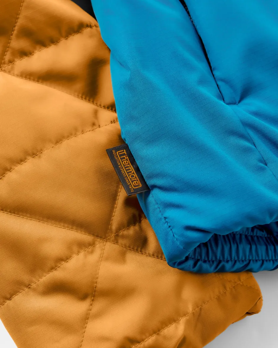 Activewear|Best Sellers>Floris van Bommel Pursue Recycled Thermore® Insulated Jacket Dusty Ochre/ Corsair Blue