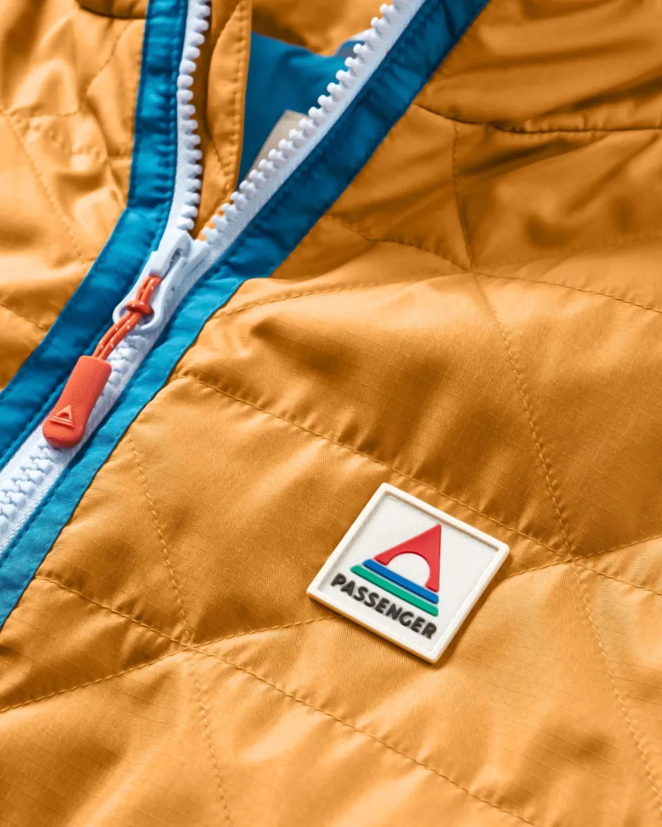 Activewear|Best Sellers>Floris van Bommel Pursue Recycled Thermore® Insulated Jacket Dusty Ochre/ Corsair Blue