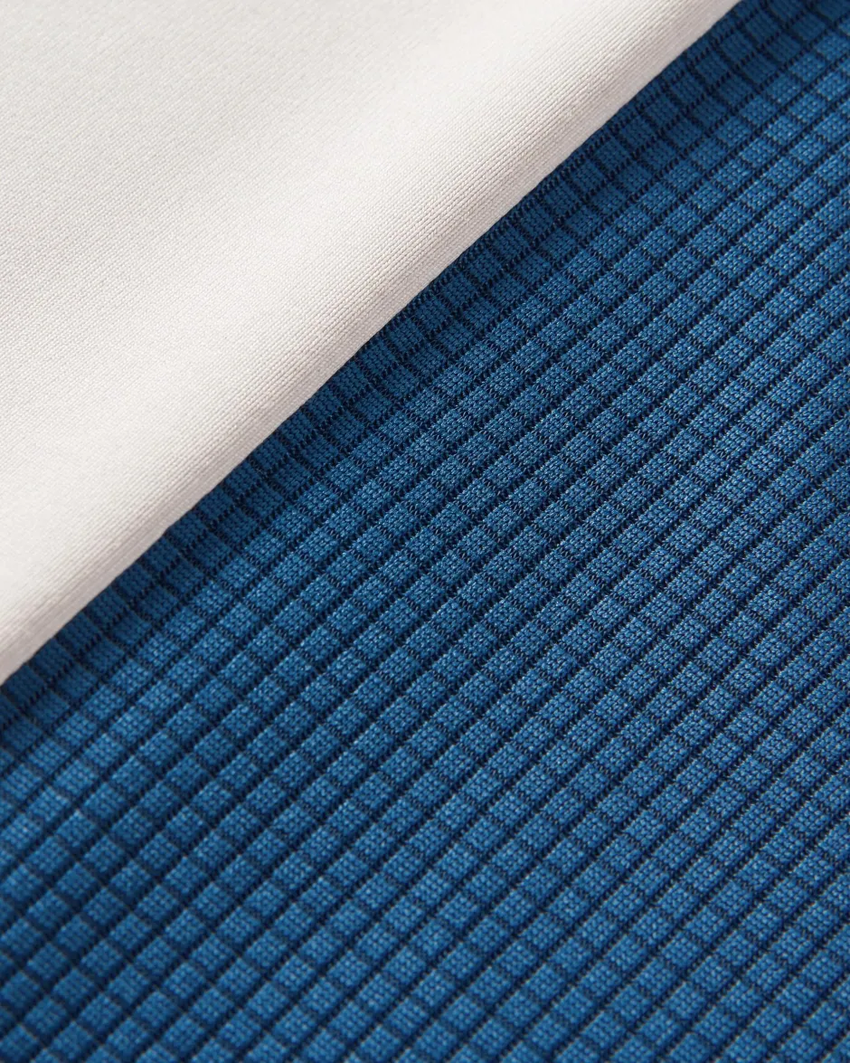 T-Shirts & Tank Tops|Activewear>Passenger Range Recycled Active LS T-shirt Dusty Ochre/ Vintage White