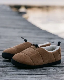Accessories|Men's Outlet>Passenger Recharge Corduroy Hut Slipper Coconut