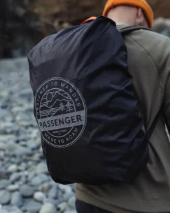 Backpacks & Bags|Backpacks & Bags>Passenger Recycled Waterproof Backpack Cover (18-35L) Black