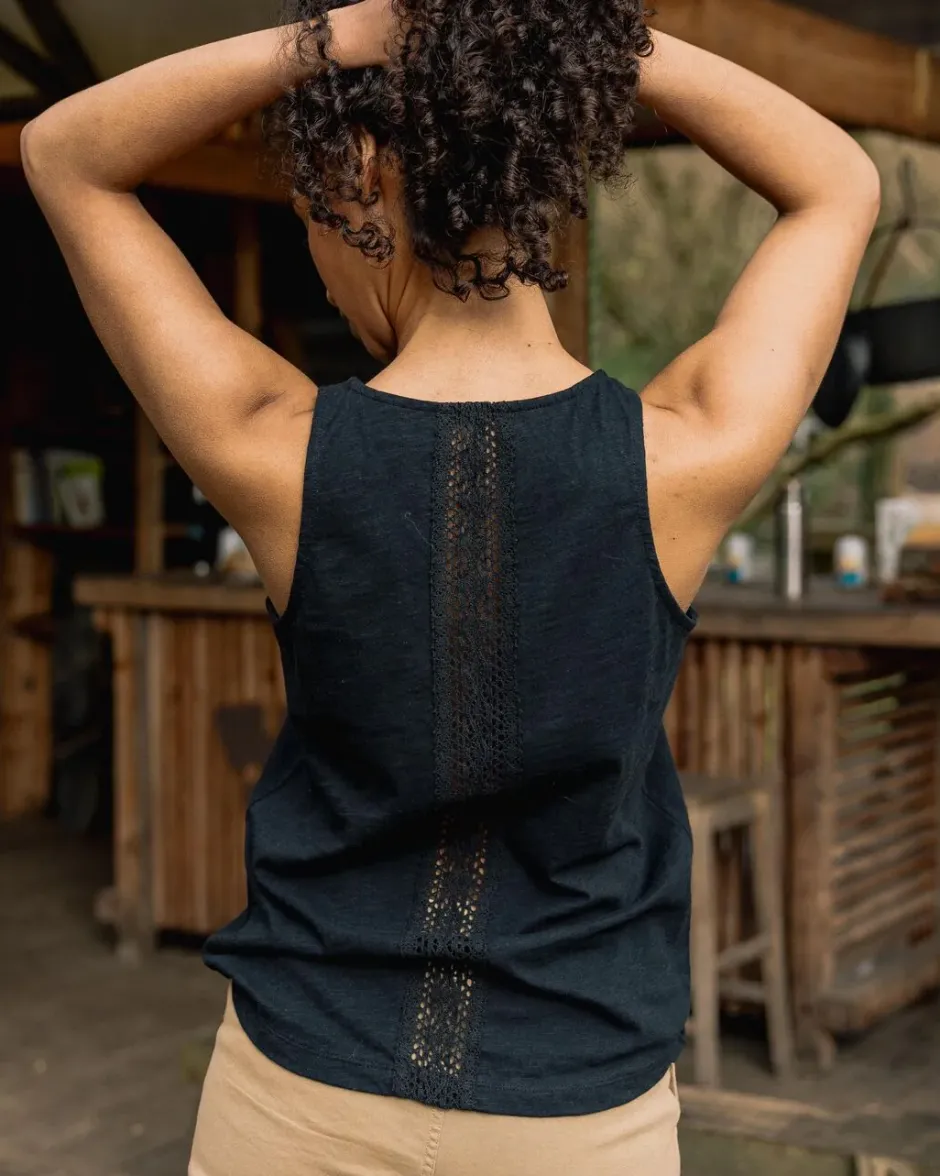 Tank Tops|Tops & T-Shirts>Passenger Rivergate Recycled Cotton Tank Top Black
