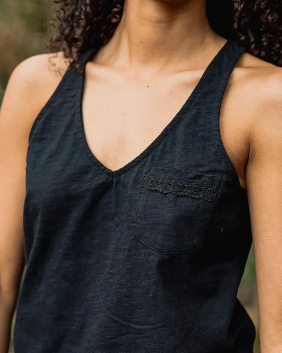 Tank Tops|Tops & T-Shirts>Passenger Rivergate Recycled Cotton Tank Top Black