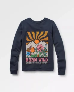 Tops & T-Shirts>Passenger Roam Wild LS T-Shirt Black