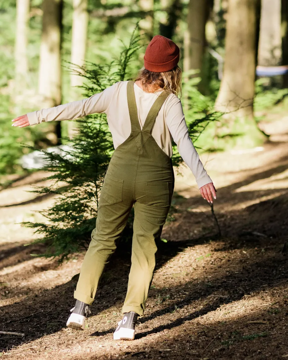 Dungarees & Pants|Women's Outlet>Passenger Roamist Organic Cotton Dungarees Khaki