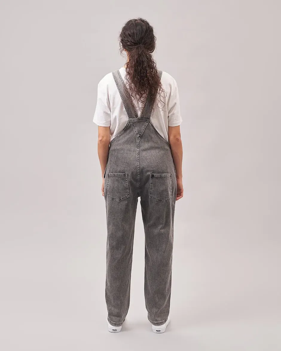 Dungarees & Pants|Women's Outlet>Passenger Roamist Organic Cotton Dungarees Washed Black Denim
