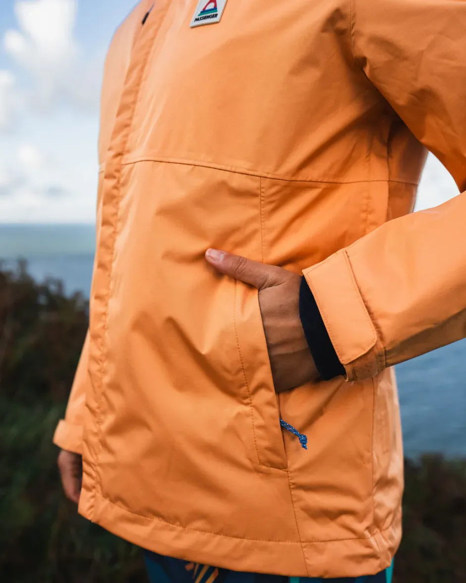 Activewear>Passenger Scene Water Resistant Recycled Jacket Apricot