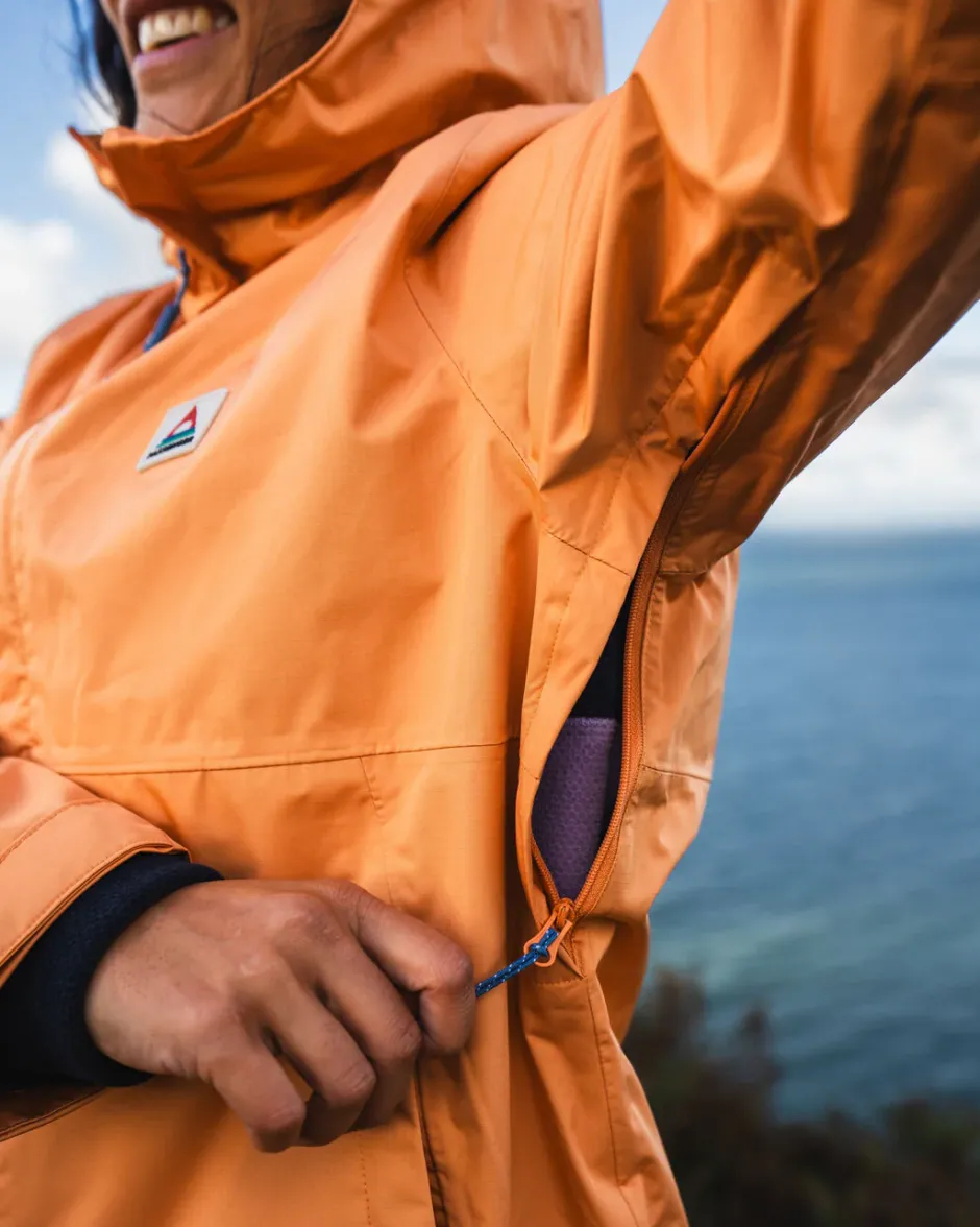 Activewear>Passenger Scene Water Resistant Recycled Jacket Apricot