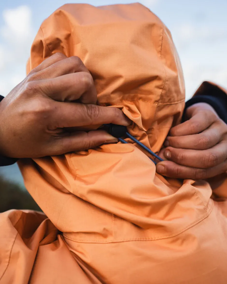 Activewear>Passenger Scene Water Resistant Recycled Jacket Apricot