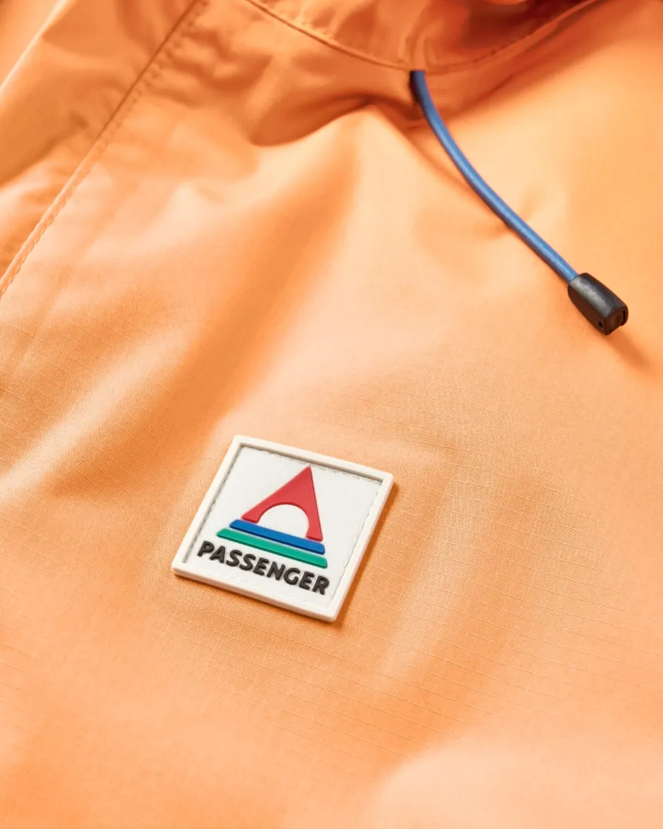 Activewear>Passenger Scene Water Resistant Recycled Jacket Apricot