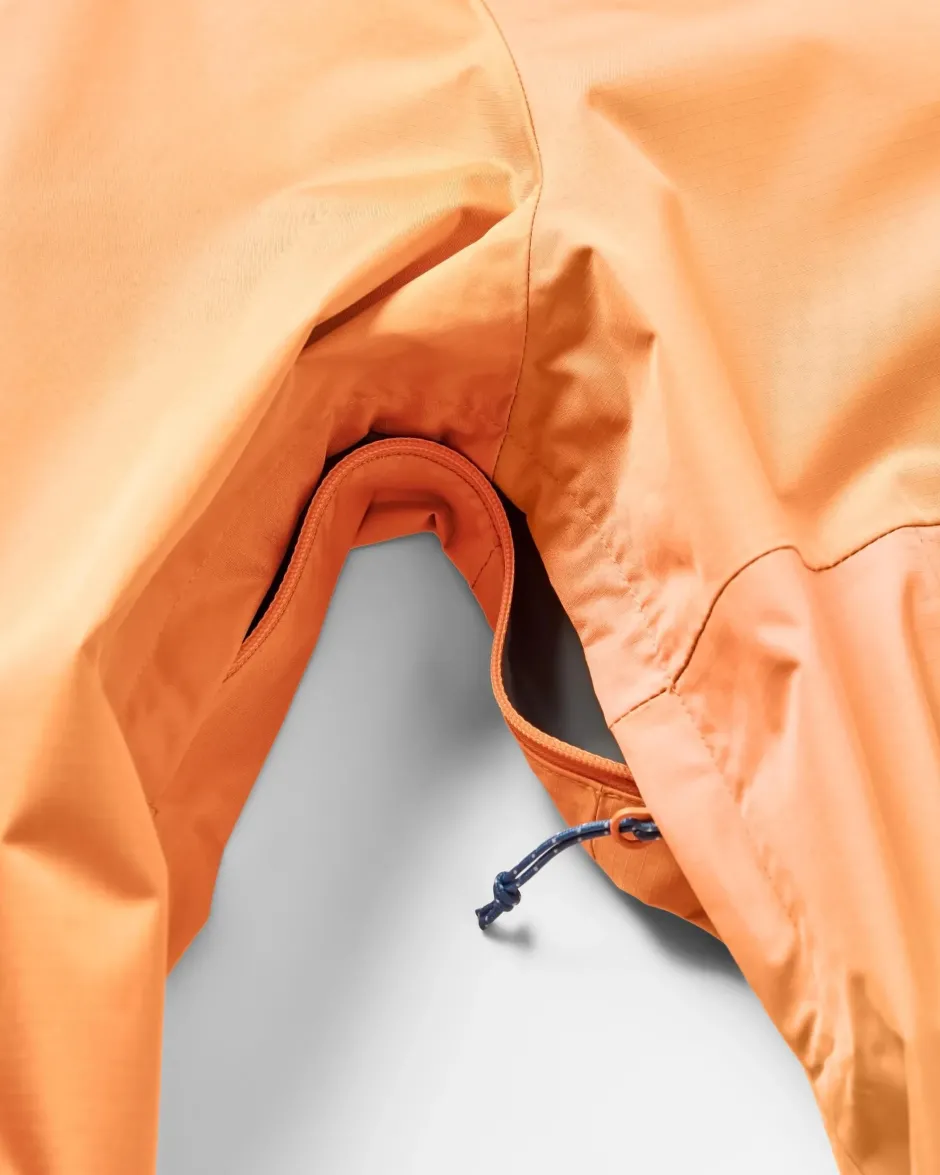 Activewear>Passenger Scene Water Resistant Recycled Jacket Apricot