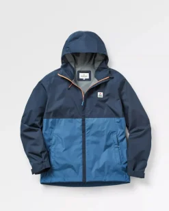 Activewear|Best Sellers>Floris van Bommel Season Water Resistant Recycled Jacket Dark Denim/ Deep Navy