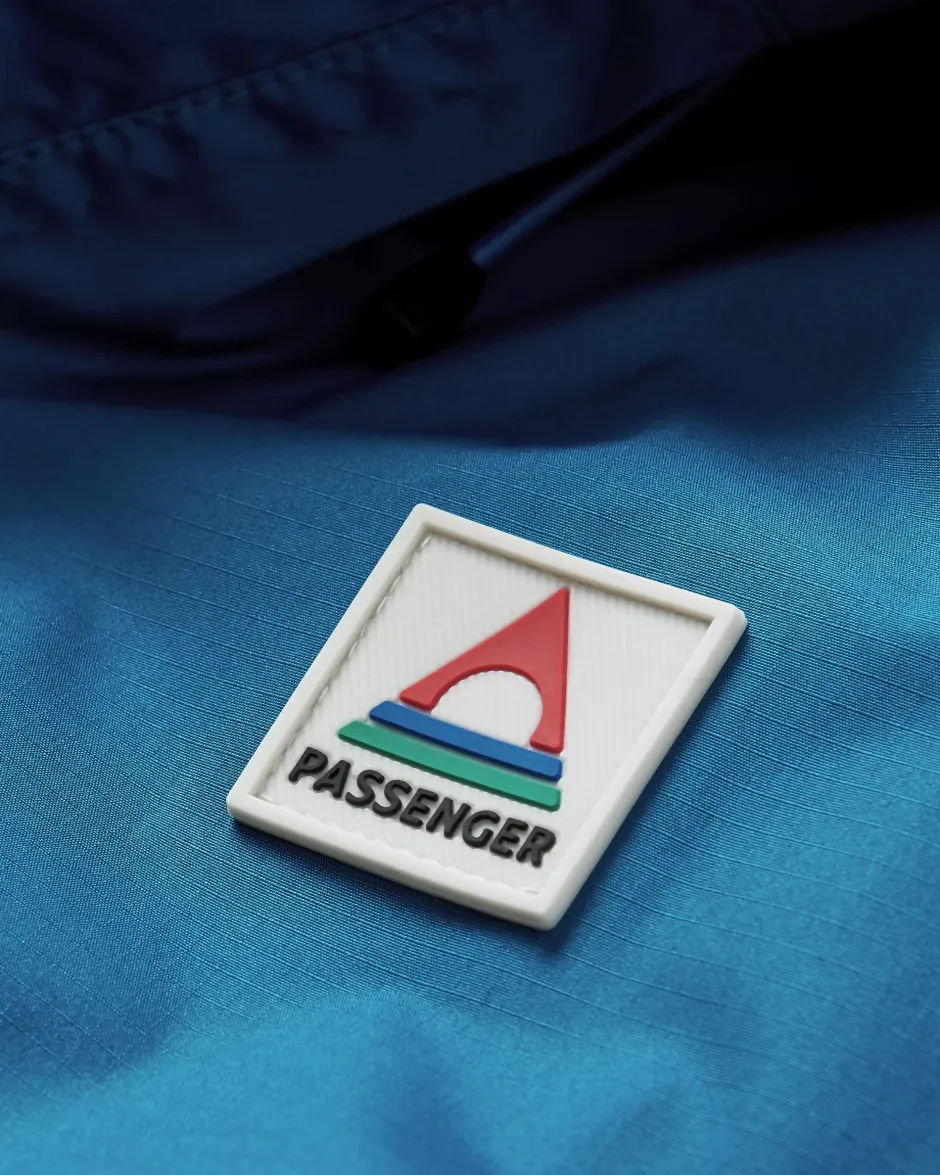 Activewear|Best Sellers>Floris van Bommel Season Water Resistant Recycled Jacket Corsair Blue/ Apricot
