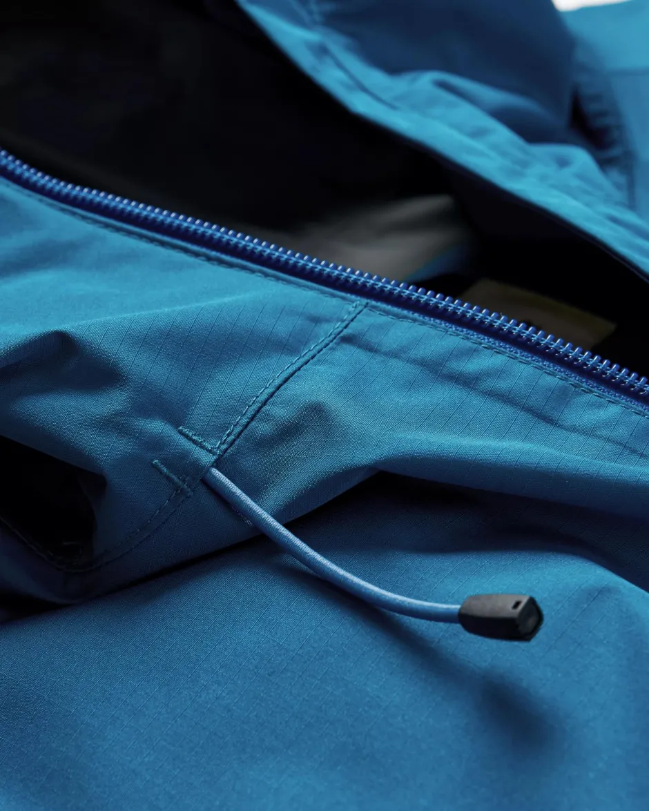 Activewear|Best Sellers>Floris van Bommel Season Water Resistant Recycled Jacket Corsair Blue/ Apricot