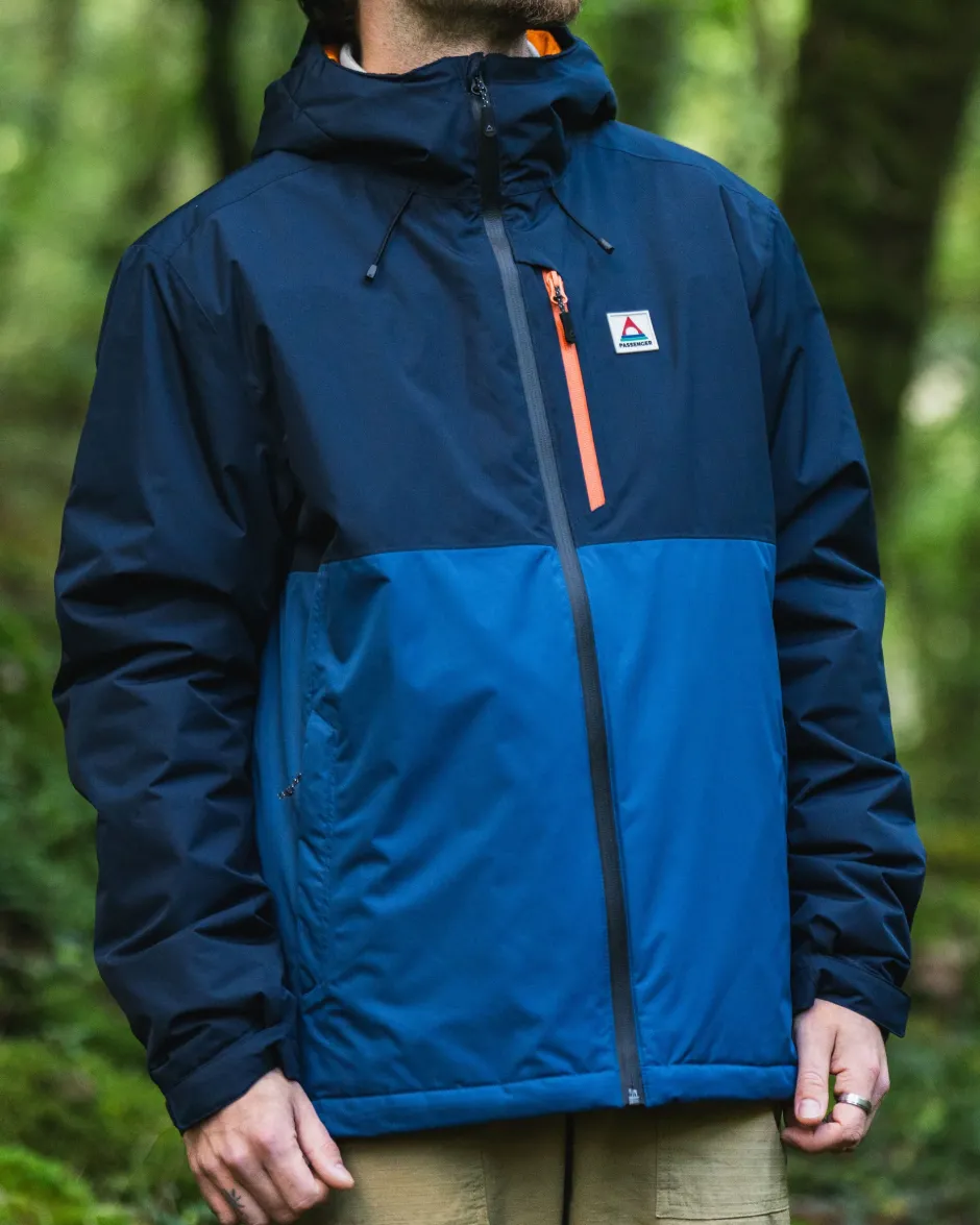 Water Resistant|Insulated>Passenger Shadow Insulated Water Resistant Jacket Dark Denim/ Deep Navy