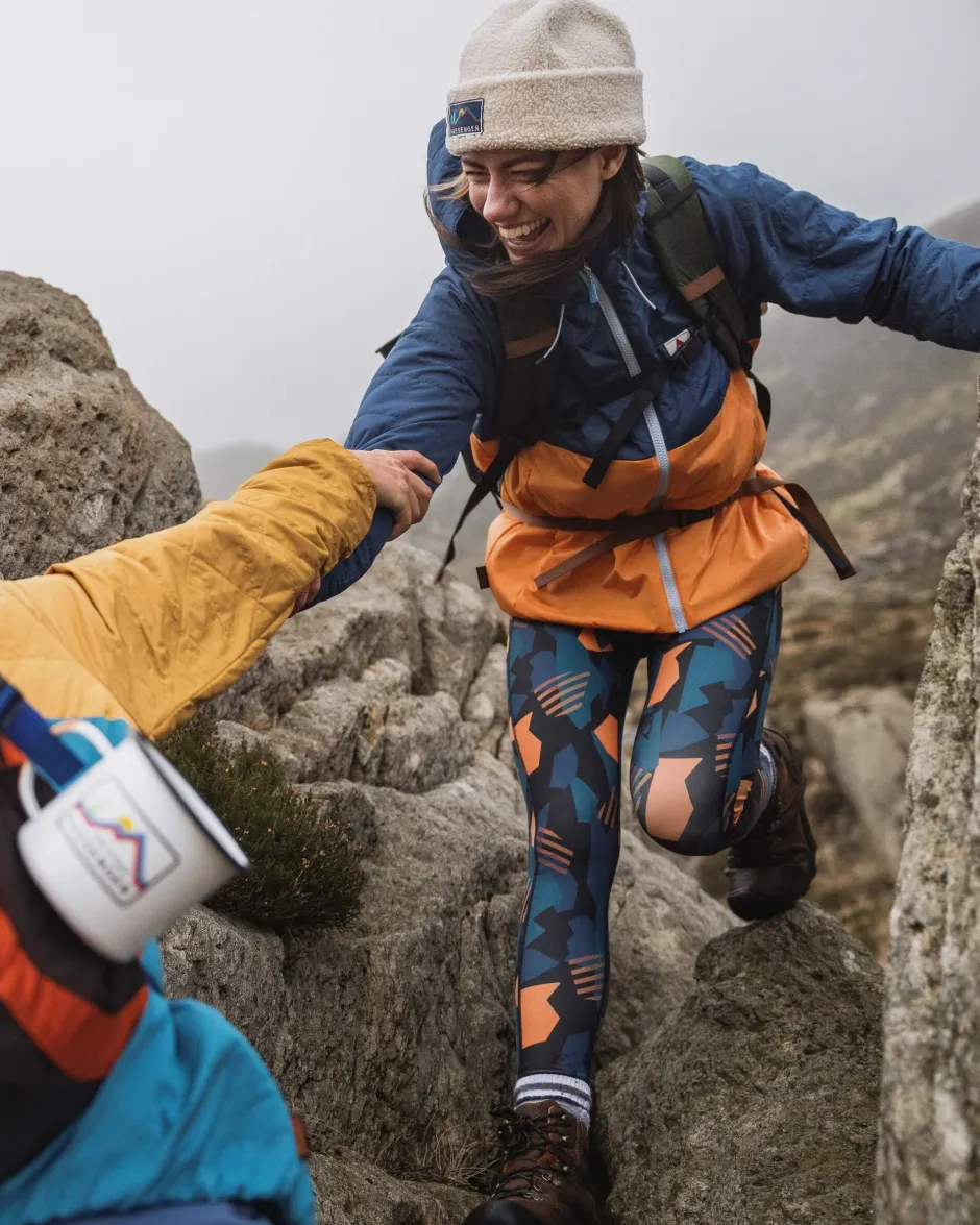 Water Resistant|Insulated>Passenger Singletrack Recycled Thermore® Insulated Jacket Dark Denim/ Apricot