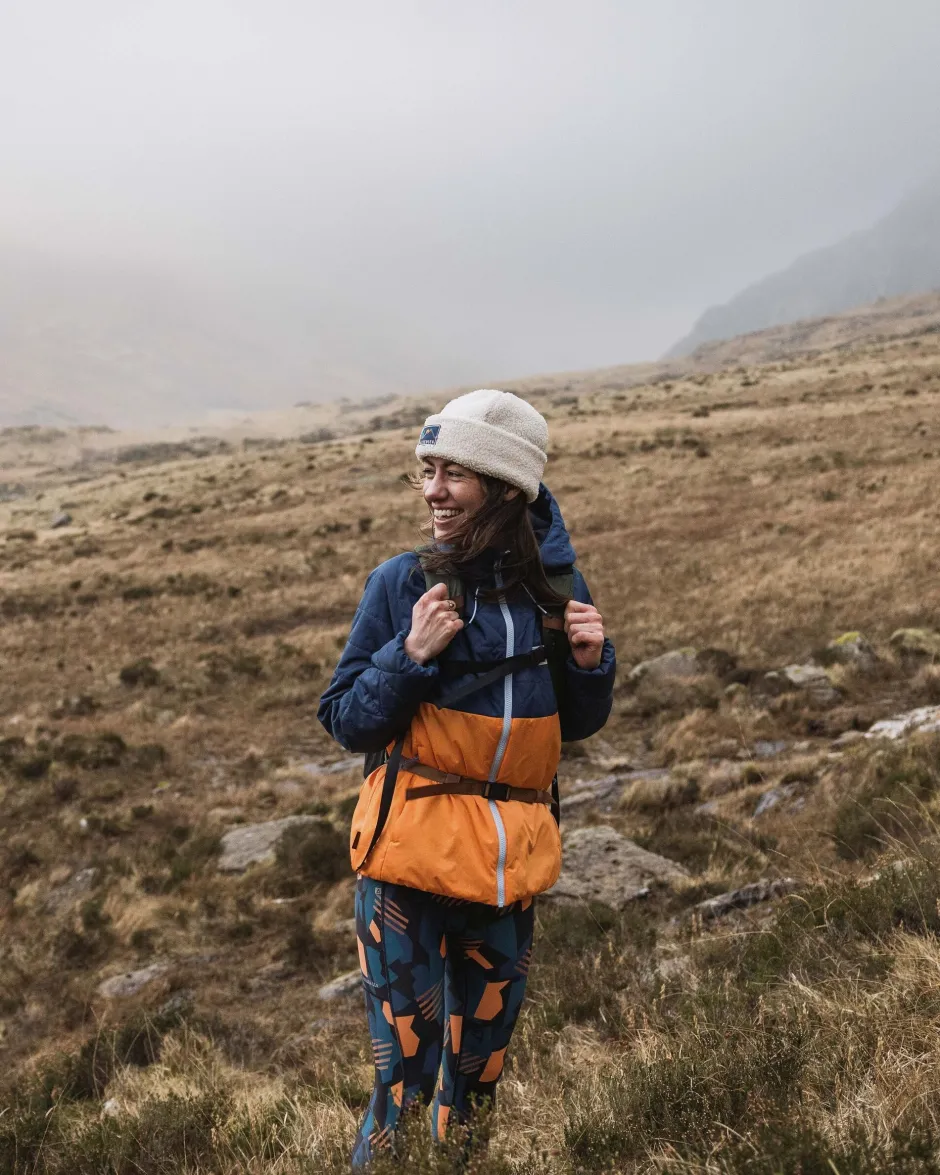 Water Resistant|Insulated>Passenger Singletrack Recycled Thermore® Insulated Jacket Dark Denim/ Apricot