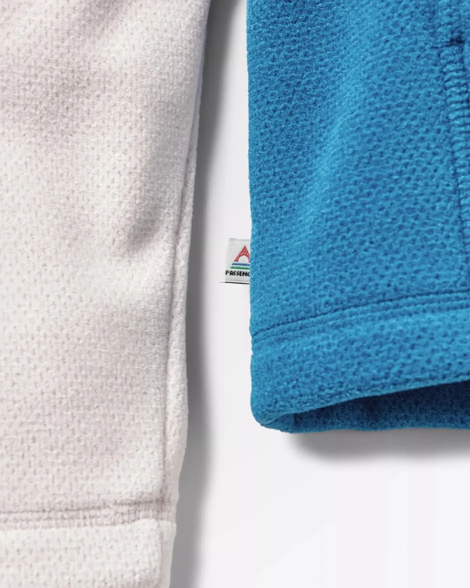 Fleece|Fleece>Passenger Snowdrop Pullover Recycled Polartec® Fleece Corsair/ Vintage White