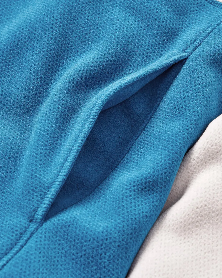 Fleece|Fleece>Passenger Snowdrop Pullover Recycled Polartec® Fleece Corsair/ Vintage White