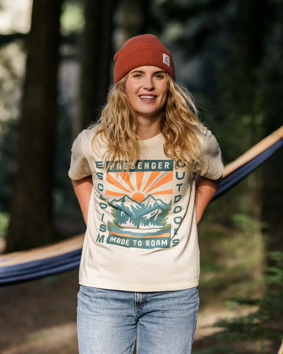 Tops & T-Shirts>Passenger Solitude Recycled Cotton Oversized T-Shirt Birch